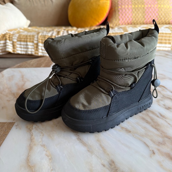 Liewood Zoey Snow Boots | Khaki - Picture 1 of 5